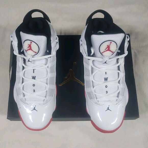 Nike Jordan 6 Rings Men\'s 8.5  Red White Black New In Box main image 5